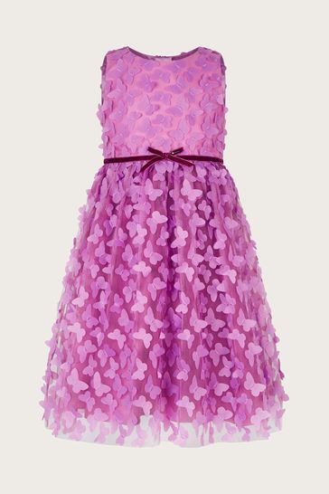 Monsoon girls butterfly dress on sale