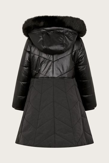 Monsoon faux fur jacket clearance