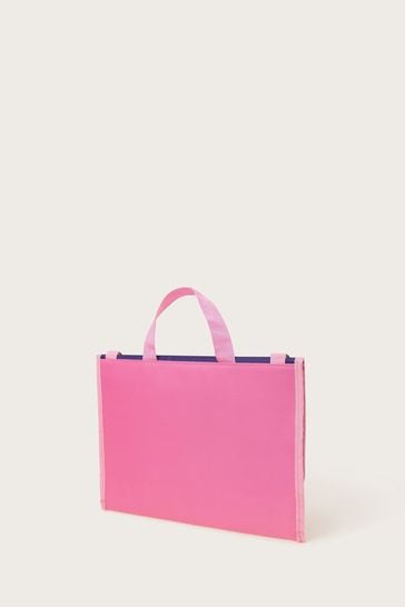 Buy Monsoon Pink Rainbow Print Book Bag from Next Cyprus