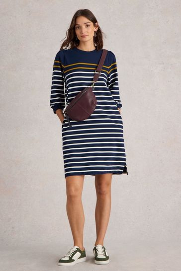 White stuff blue dress on sale
