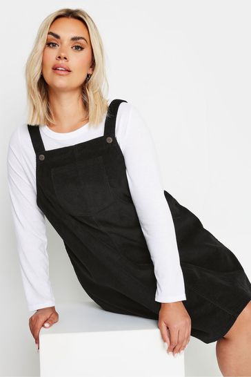 Next black pinafore dress cheap