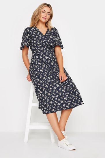 Next navy ditsy dress online