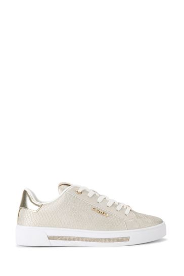 Carvela trainers gold store