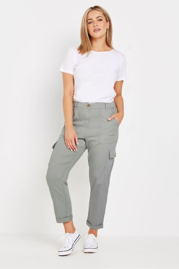 Buy M Co Grey Petite Cargo Trousers from Next Netherlands