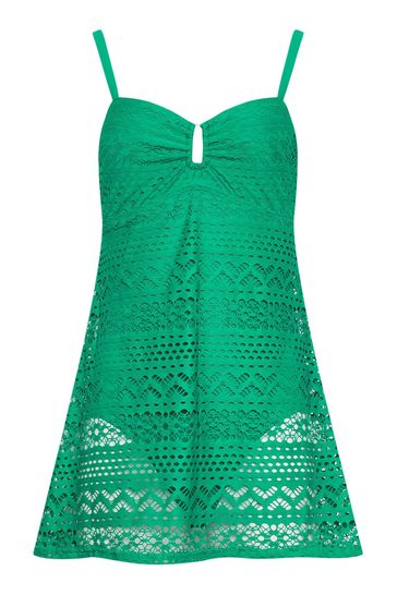 Lace swim dress cheap