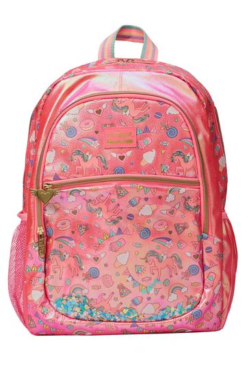 Buy Smiggle Pink Unicorn Fiesta Classic Backpack from Next Luxembourg