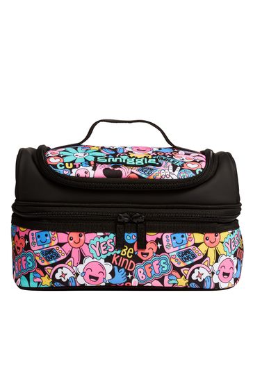 Smiggle Multi Bright Side Double Decker Lunchbox