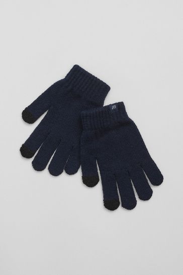 Gap Blue Smartphone Gloves