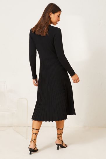Next wrap button clearance dress