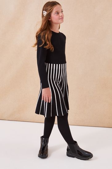 Lipsy stripe pleated skirt hot sale dress