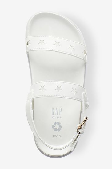 Buy Gap White Two Strap Sandals from Next Ireland