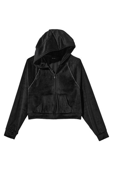 Velvet zip up outlet