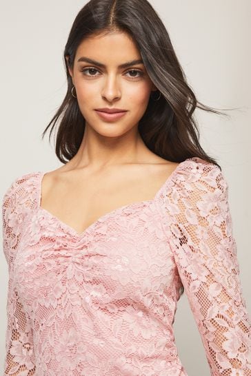 Blush lace on sale