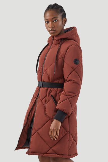 Belted coat petite hot sale