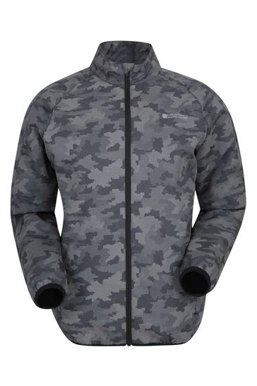 Calvin klein men's reflective camouflage outlet hooded jacket