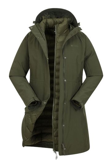 Mountain warehouse alaskan womens 3 in 1 long jacket new arrivals