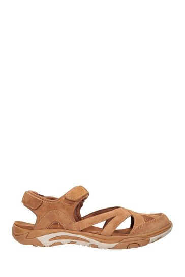 Buy Mountain Warehouse Brown Sussex Womens Covered Sandals from