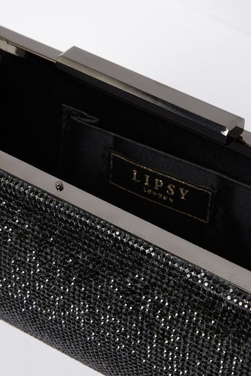 Lipsy diamante clutch bag online