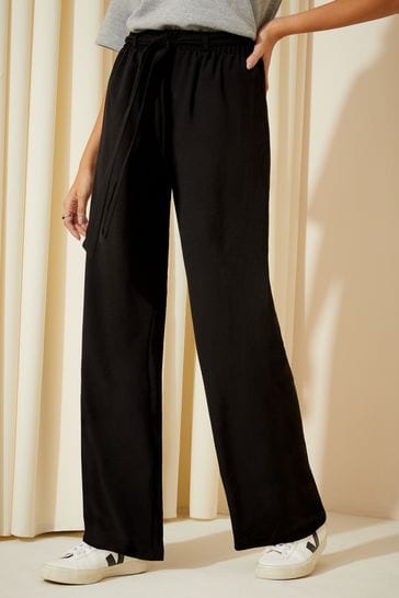 Buy Friends Like These Wide Leg Belted Paperbag Trousers from Next Ireland