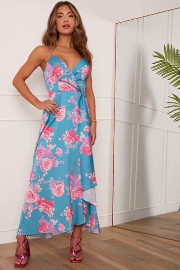 Dress blue store and pink