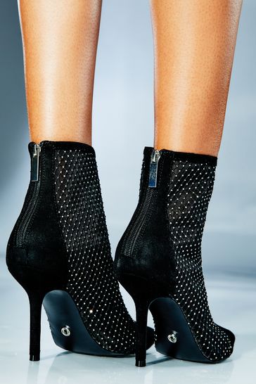 Lipsy almond cheap toe ankle boots