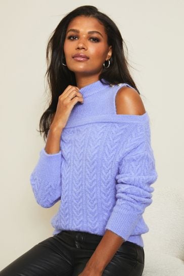 Lipsy cold best sale shoulder jumper