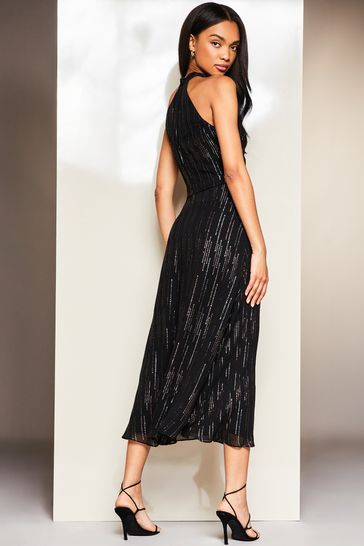 Next black deals halter neck dress
