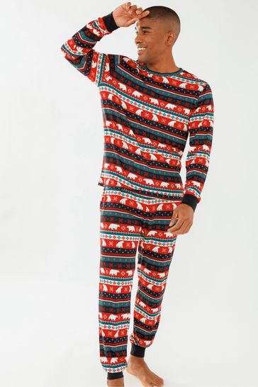 Polar bear pyjamas mens outlet