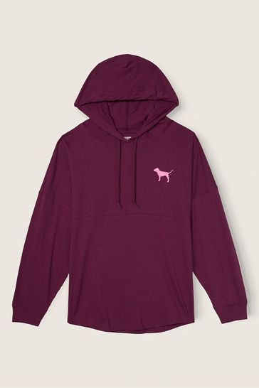 Victoria secret pink maroon new arrivals hoodie
