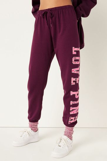 Buy Victoria s Secret PINK Maroon Purple Everyday Lounge Classic Jogger from Next Ireland