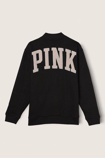 Black pink shop victoria secret jacket