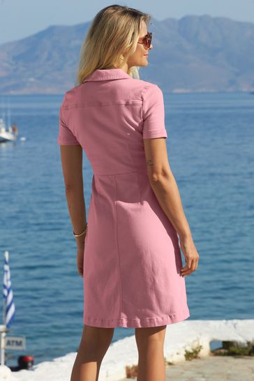 Dress with new arrivals front pockets
