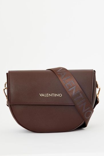 Valentino Bags Brown Coffee Bigs Satchel Bag