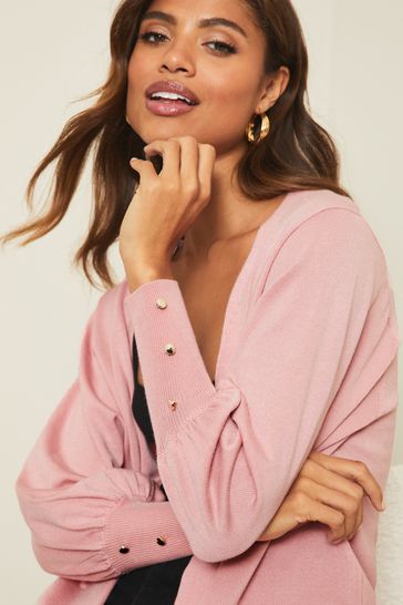 Lipsy volume shop sleeve cardigan