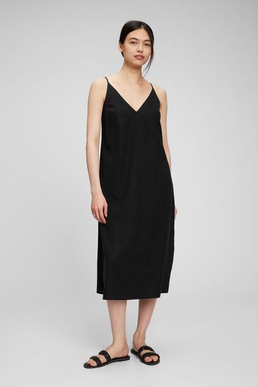 Gap black deals dress