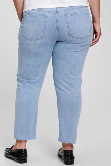 Gap mid rise hotsell girlfriend jeans