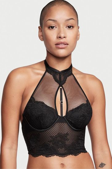 Fishnet bra top best sale