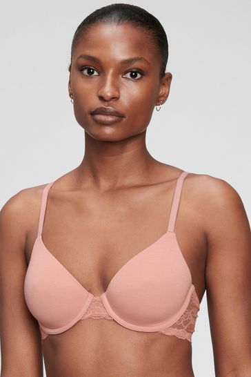 Buy Gap Pink Breathe Favourite Lace Bra from Next Croatia