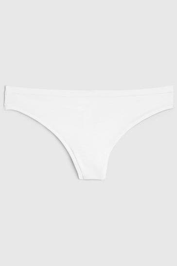 Gap White Breathable Thong Knickers