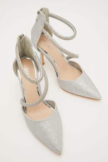 Lipsy asymmetric diamanté sandals hot sale
