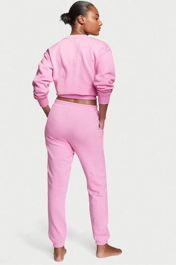 Buy Victoria s Secret Pink Cotton Fleece Lounge Joggers from Next Ireland