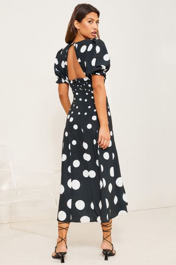 Next lipsy shop polka dot dress