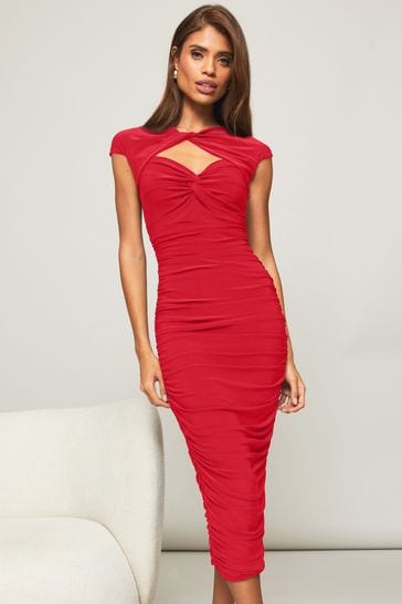 Lipsy red dress store