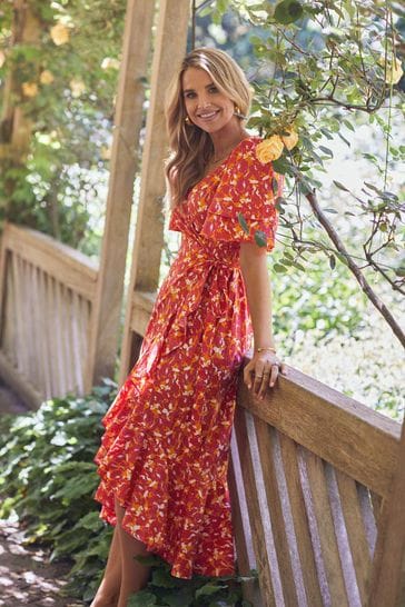 Little mistress floral midi top dress