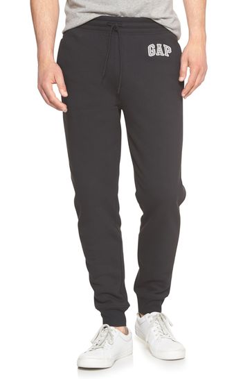 Gap Logo Fleece Slim Fit Pull On Joggers
