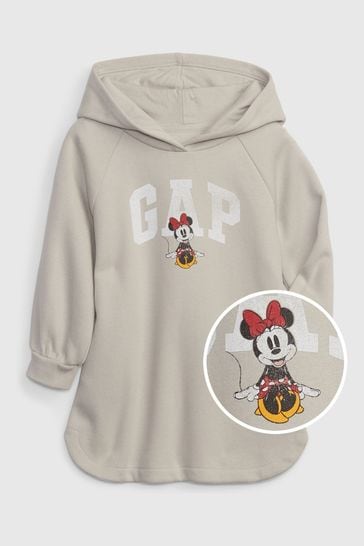 Buy Gap Cream Disney Minnie Mouse Sweatshirt Dress from Next Ireland