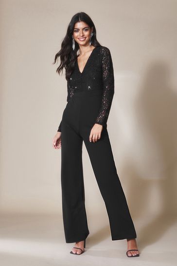 Lipsy sparkly hot sale jumpsuit