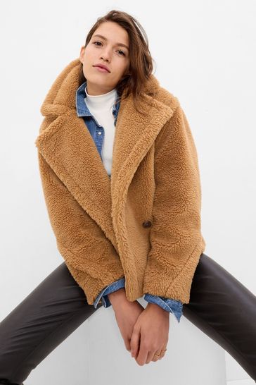 Moto on sale sherpa jacket