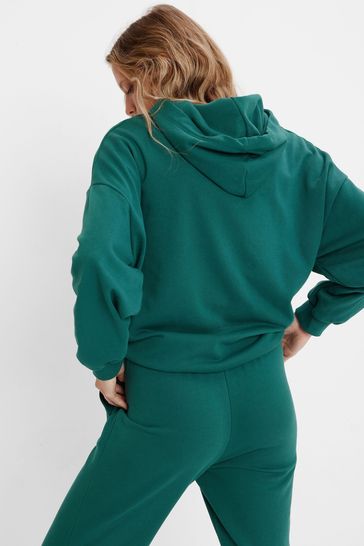 gap forest green hoodie