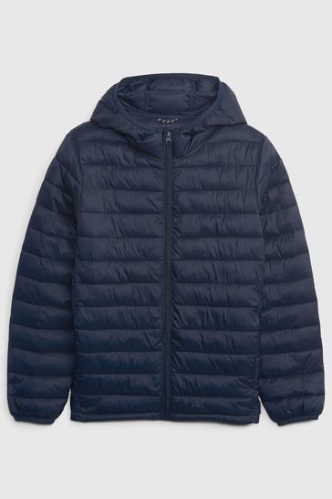 Buy Gap Navy Blue Lightweight Puffer Jacket from Next Malta